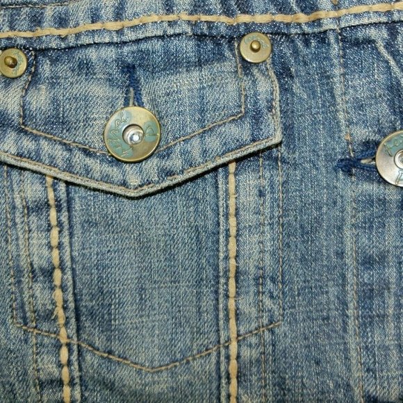 Petrol Natalie Junior Size Small Denim Jean Jacket - Picture 3 of 9